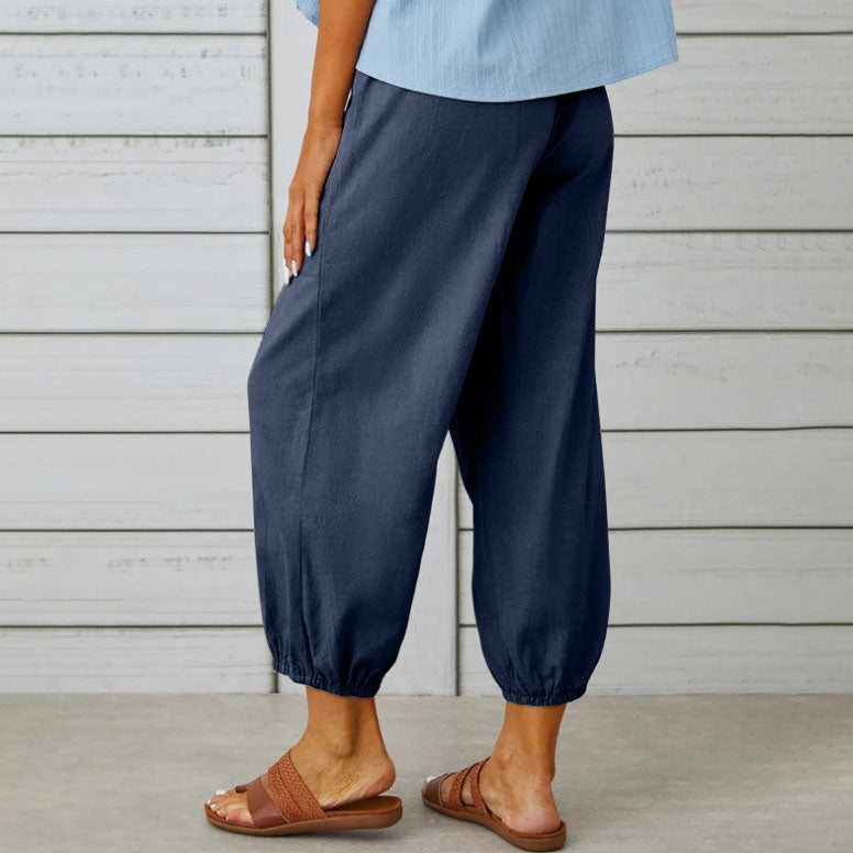 Pantalones anchos para mujer