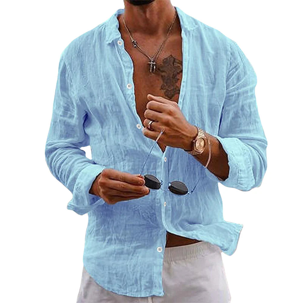 Anderson - Camisa Leinen