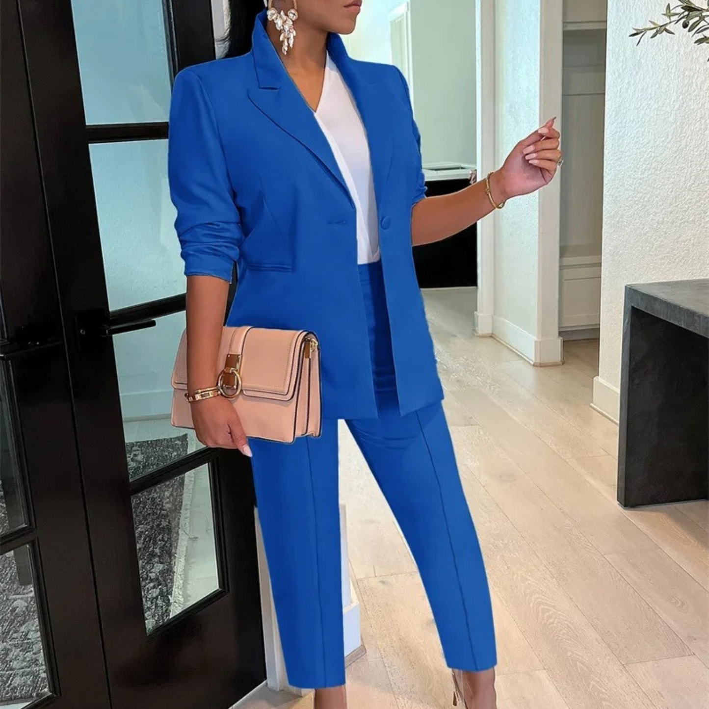 Conjunto de chaqueta Brinna | Estilo sofisticado y elegancia versátil