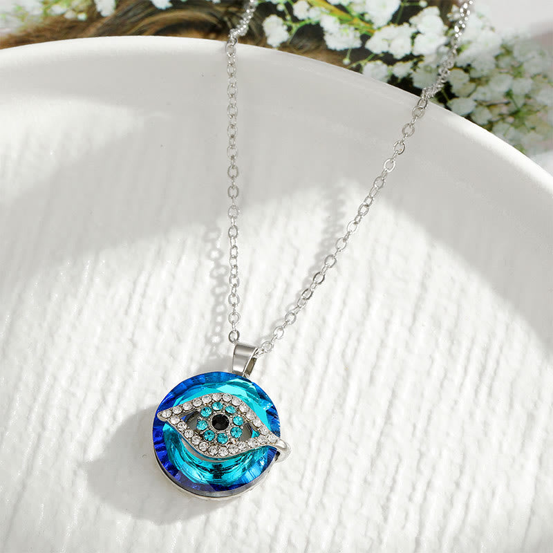 "Siempre estarás protegido" - collar del mal de ojo