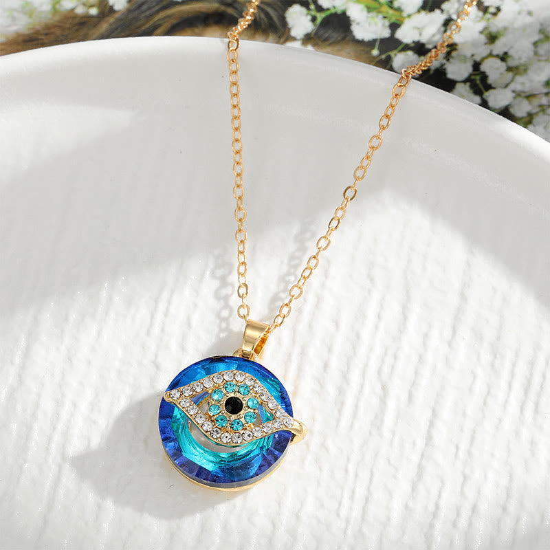 "Siempre estarás protegido" - collar del mal de ojo
