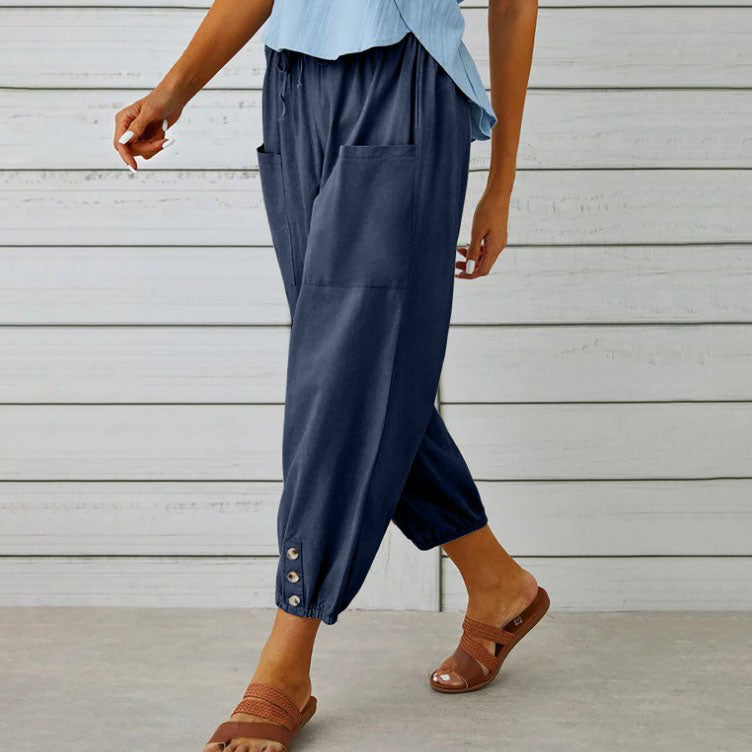 Pantalones anchos para mujer
