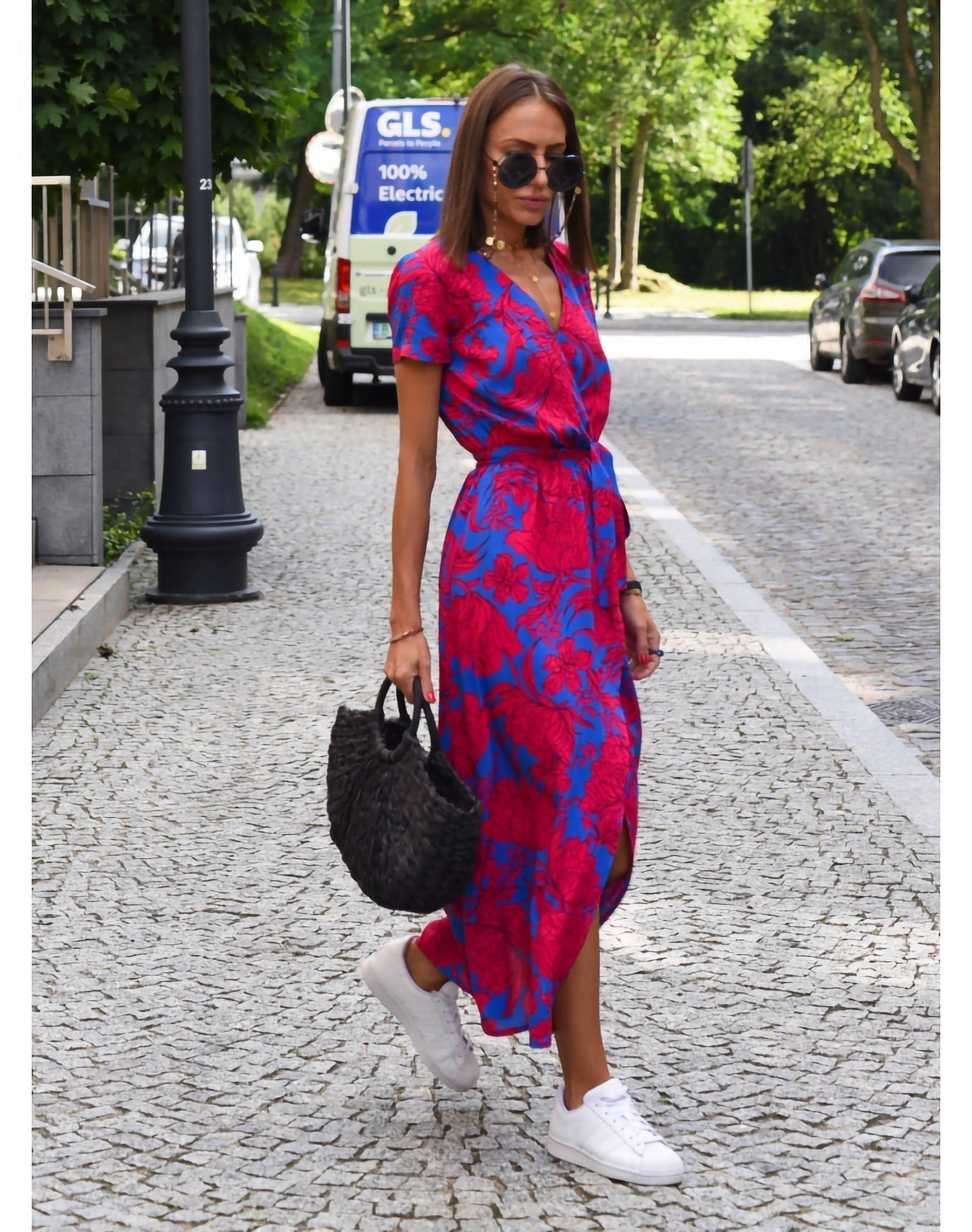 Vestido Anna con estampado floral primavera/verano