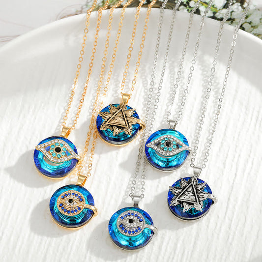 "Siempre estarás protegido" - collar del mal de ojo