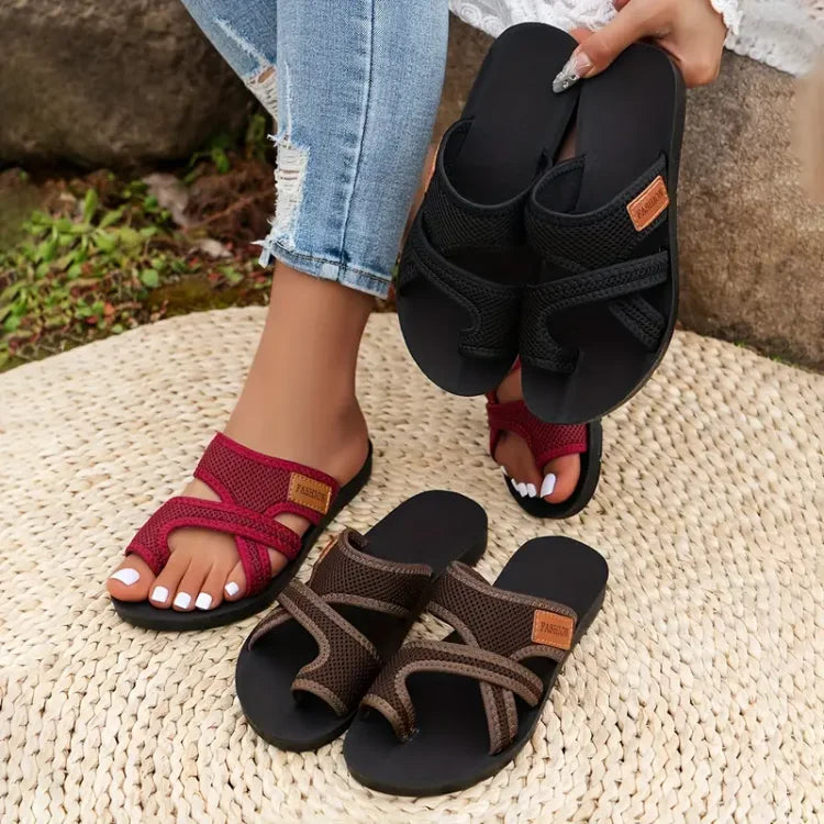 Sandalias de malla perforada Celia