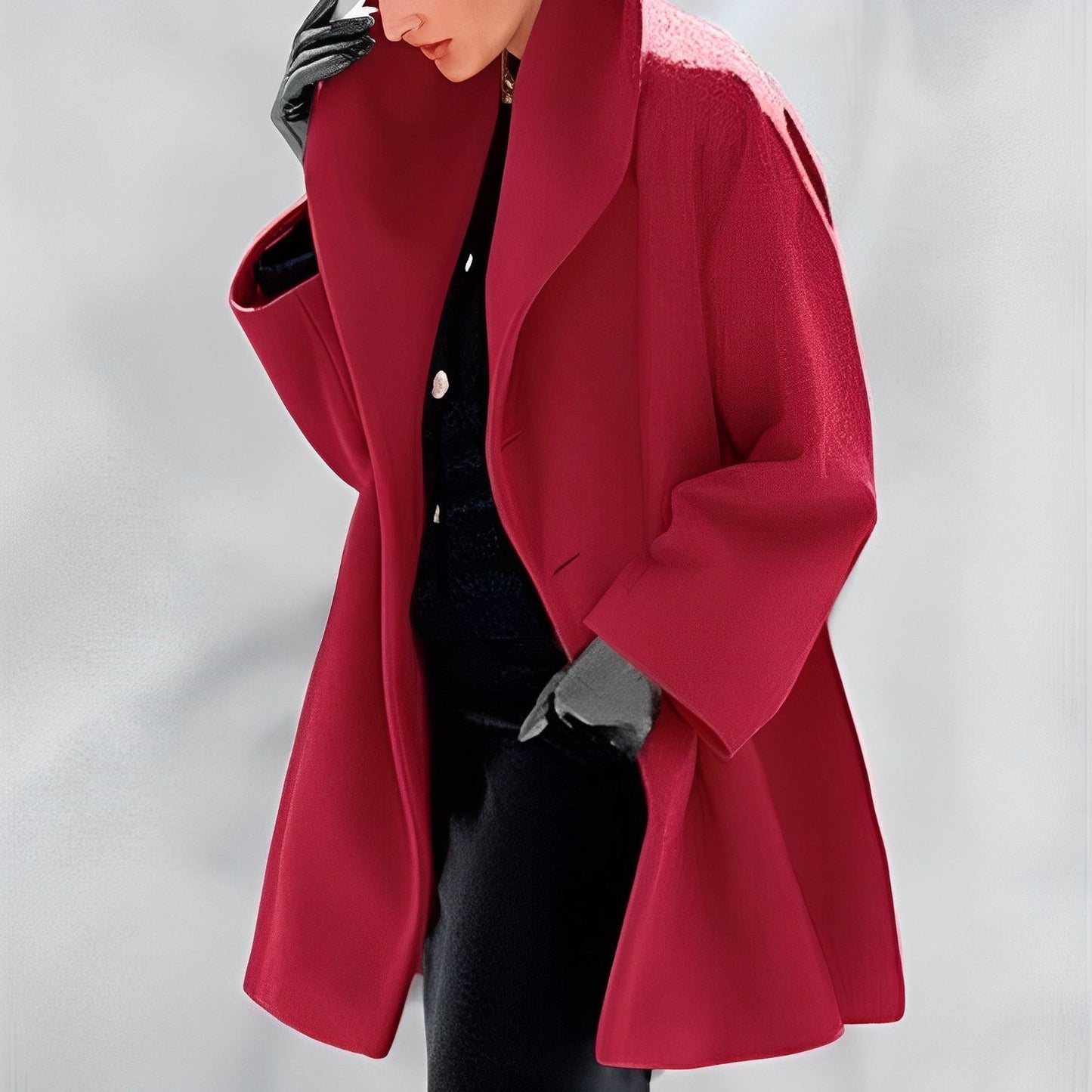Chaqueta de invierno urbana de lana