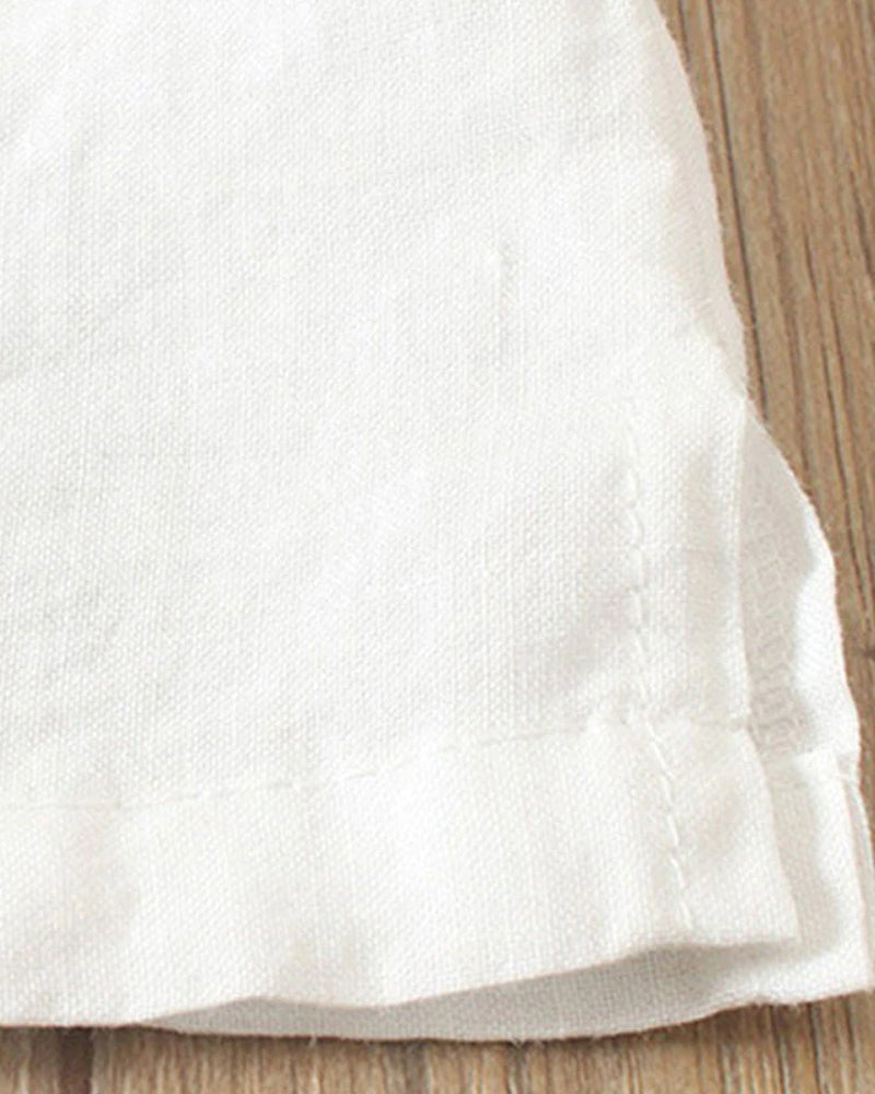 Blusa de manga corta para mujer