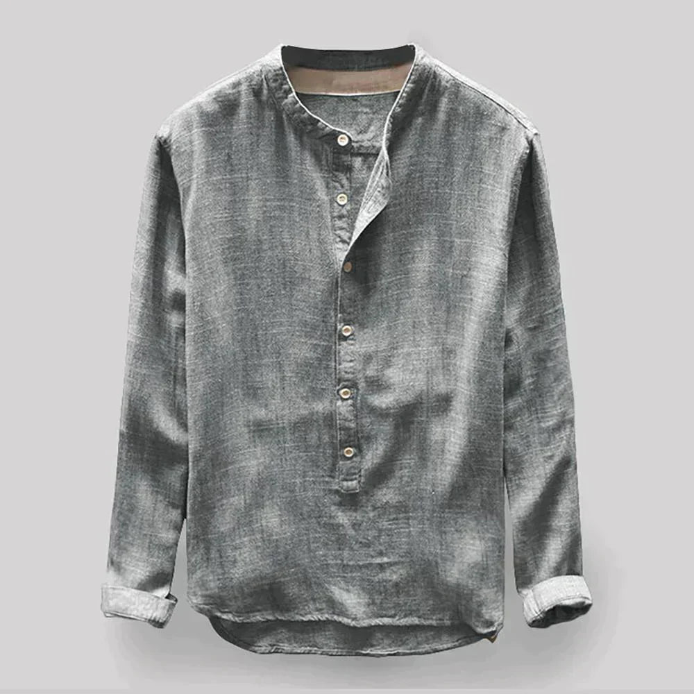 Camisa de lino para hombre