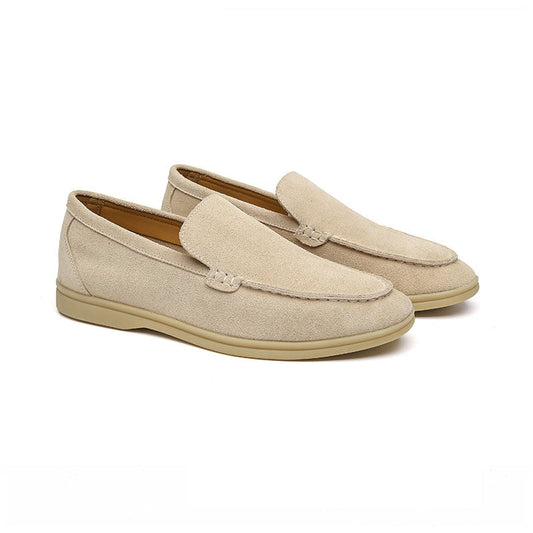 Exclusivos mocasines de ante para hombre estilo Milano