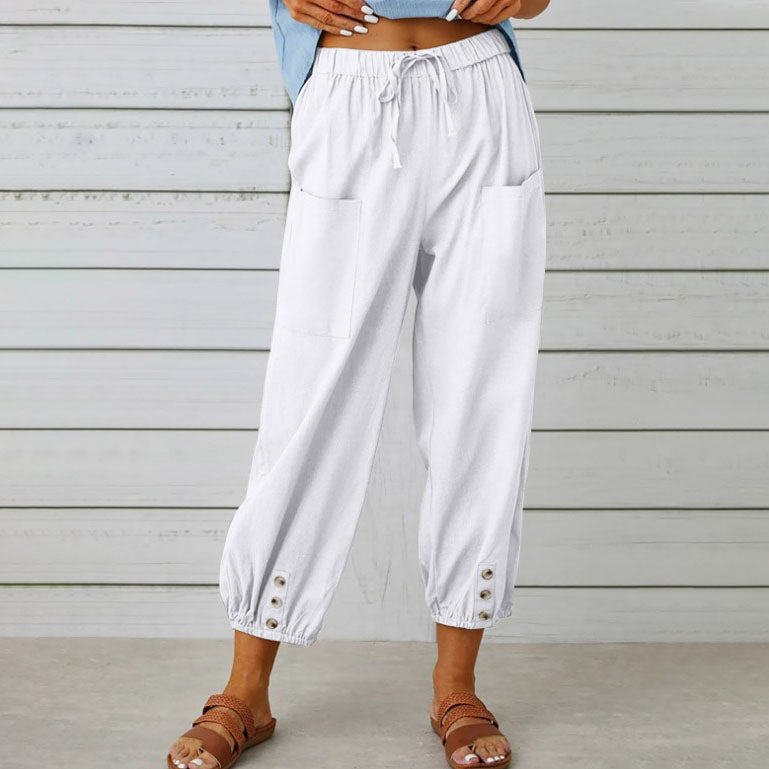 Pantalones anchos para mujer