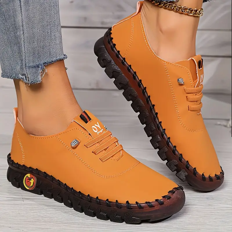 LISA- Zapatos de piel ligeros y antideslizantes para mujer