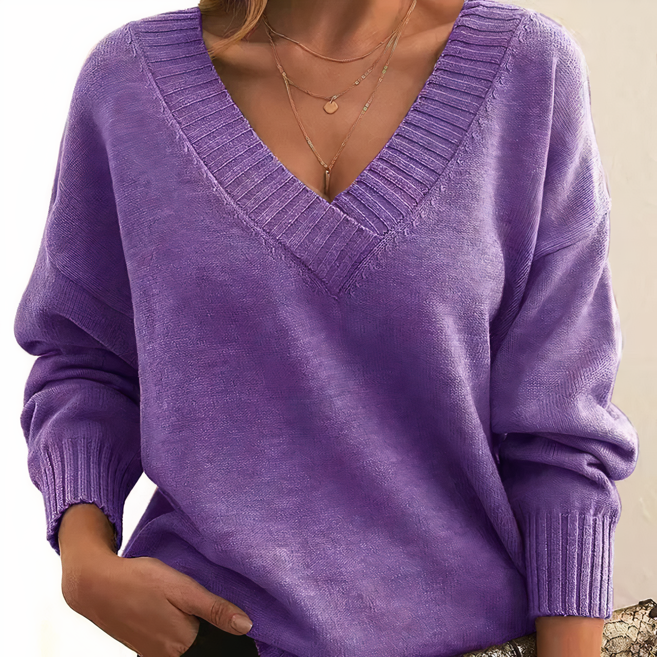 Aria | Elegante jersey de cachemira