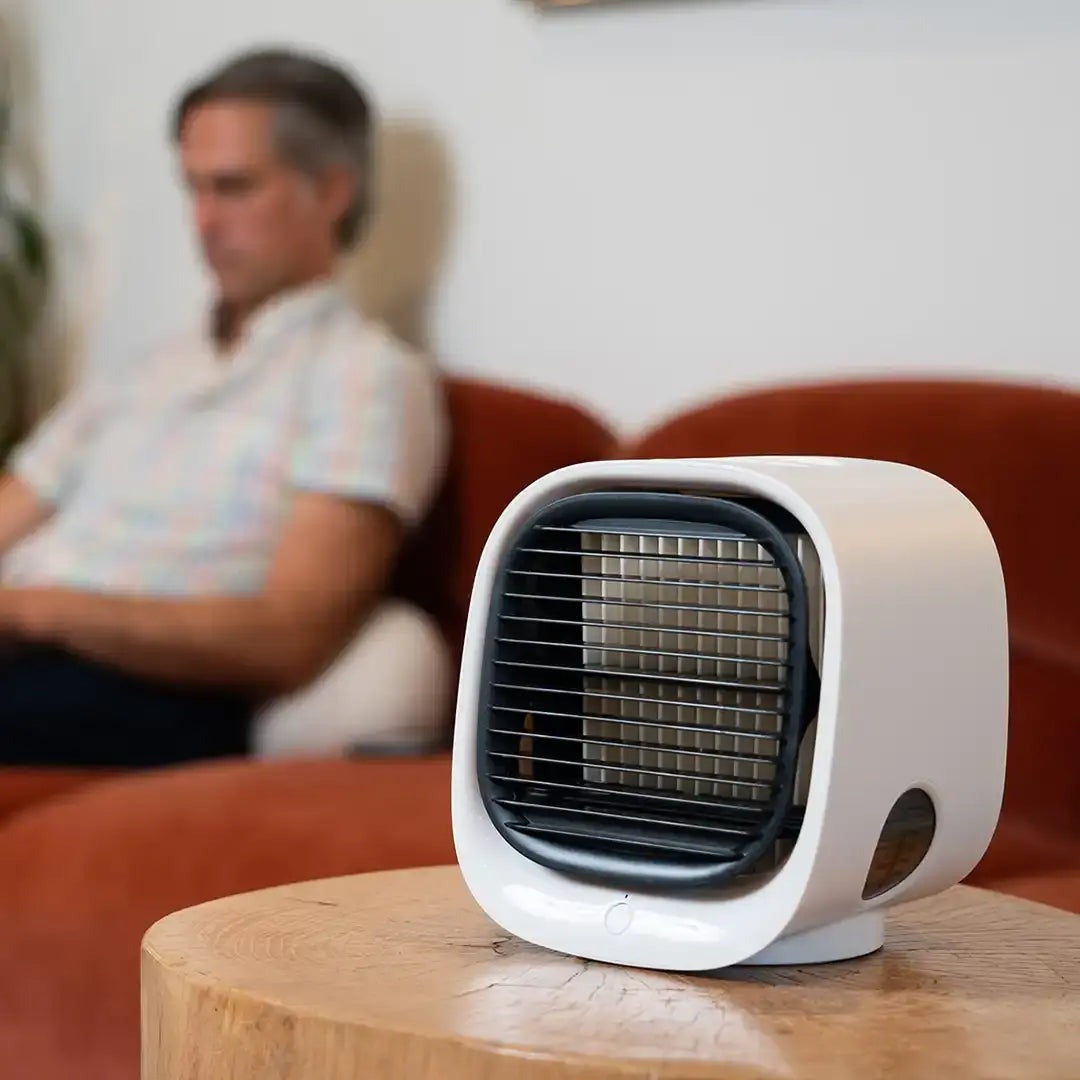 Mini USB Air Cooler - Ventilador Personal Compacto
