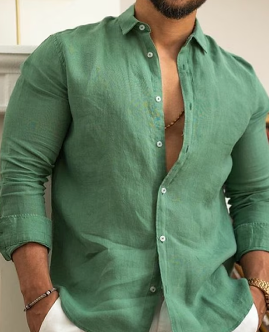 Camisa elegante de lino - Levi