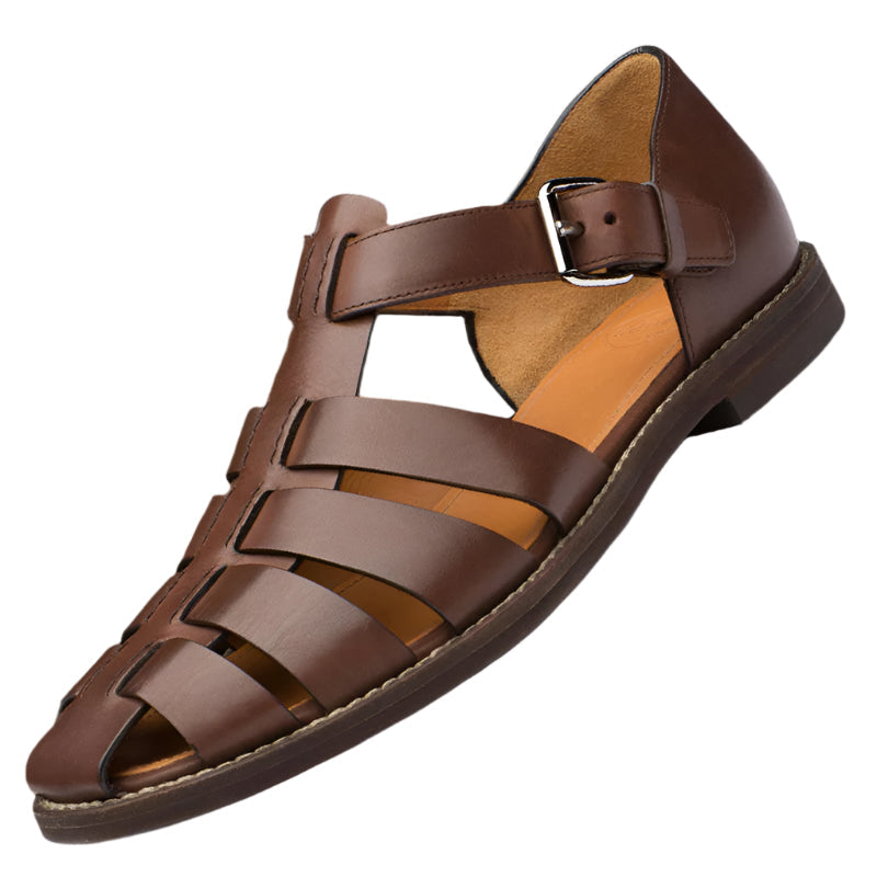 Sandalias trenzadas unisex con tira ajustable