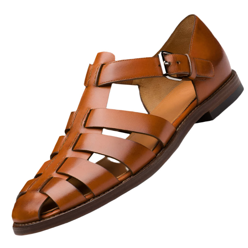 Sandalias trenzadas unisex con tira ajustable