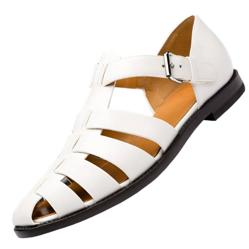Sandalias trenzadas unisex con tira ajustable