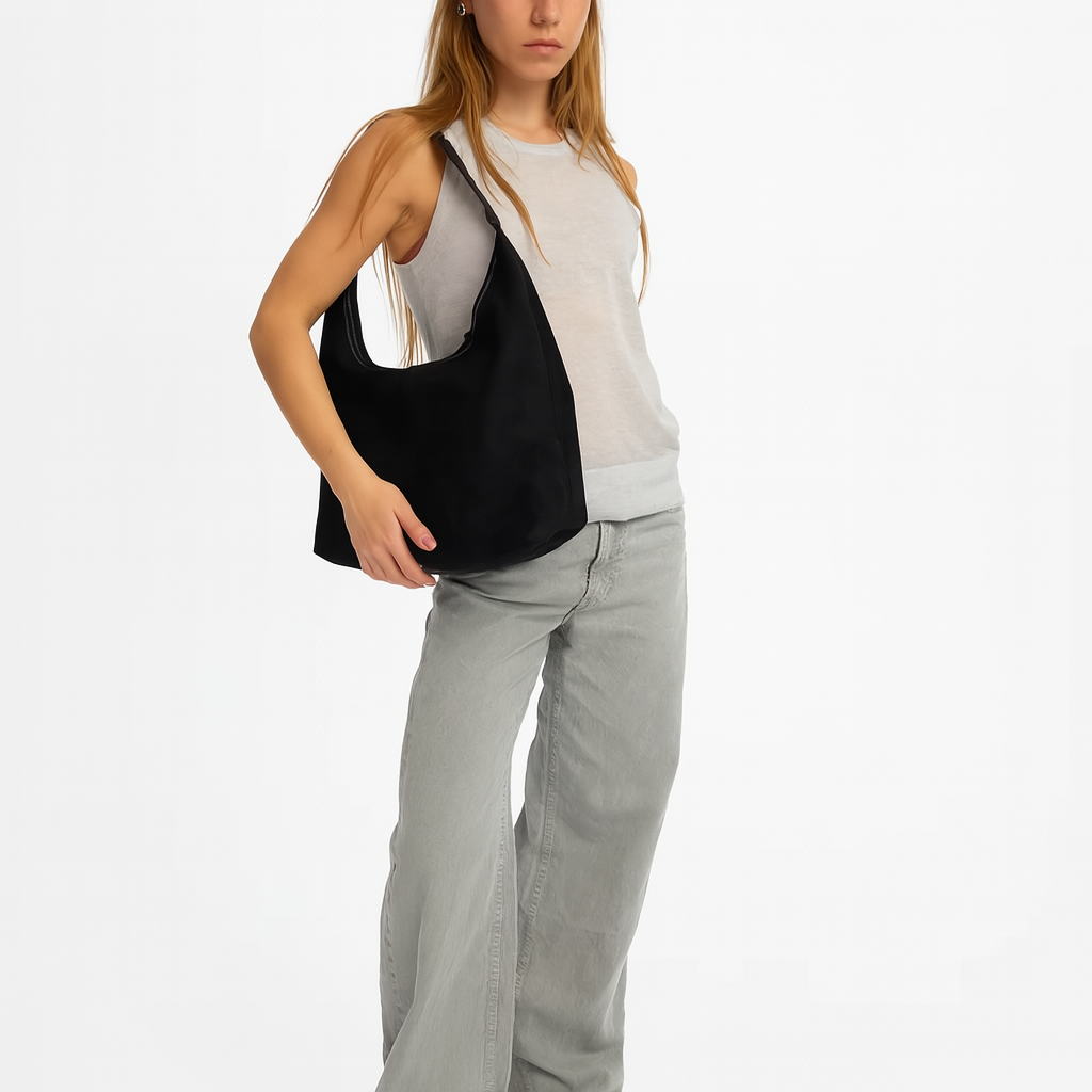 EVERA | Bolso tote de ante vegetal impermeable
