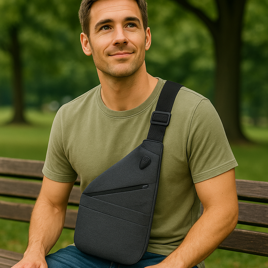 SAFESTRIDE | Bolsa de viaje con bandolera antirrobo