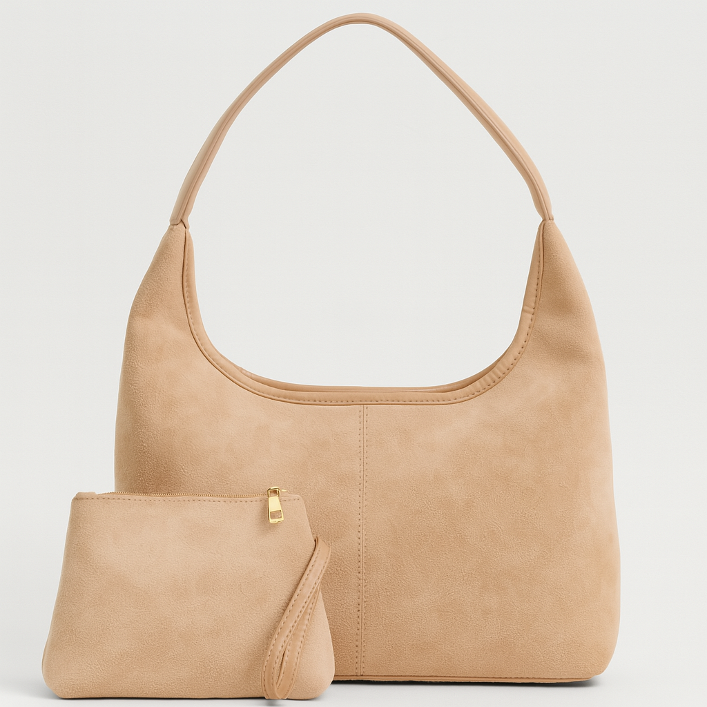 EVERA | Bolso tote de ante vegetal impermeable