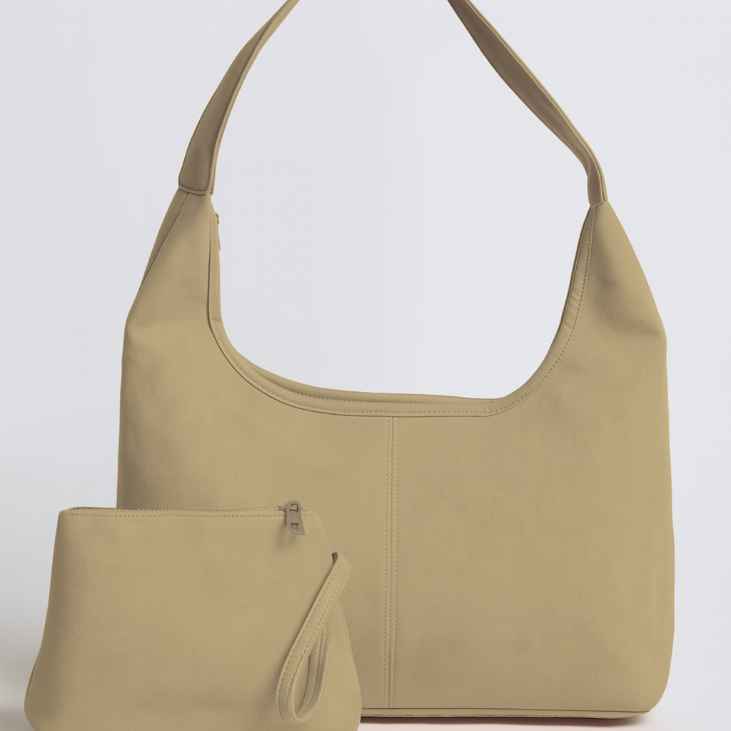 EVERA | Bolso tote de ante vegetal impermeable