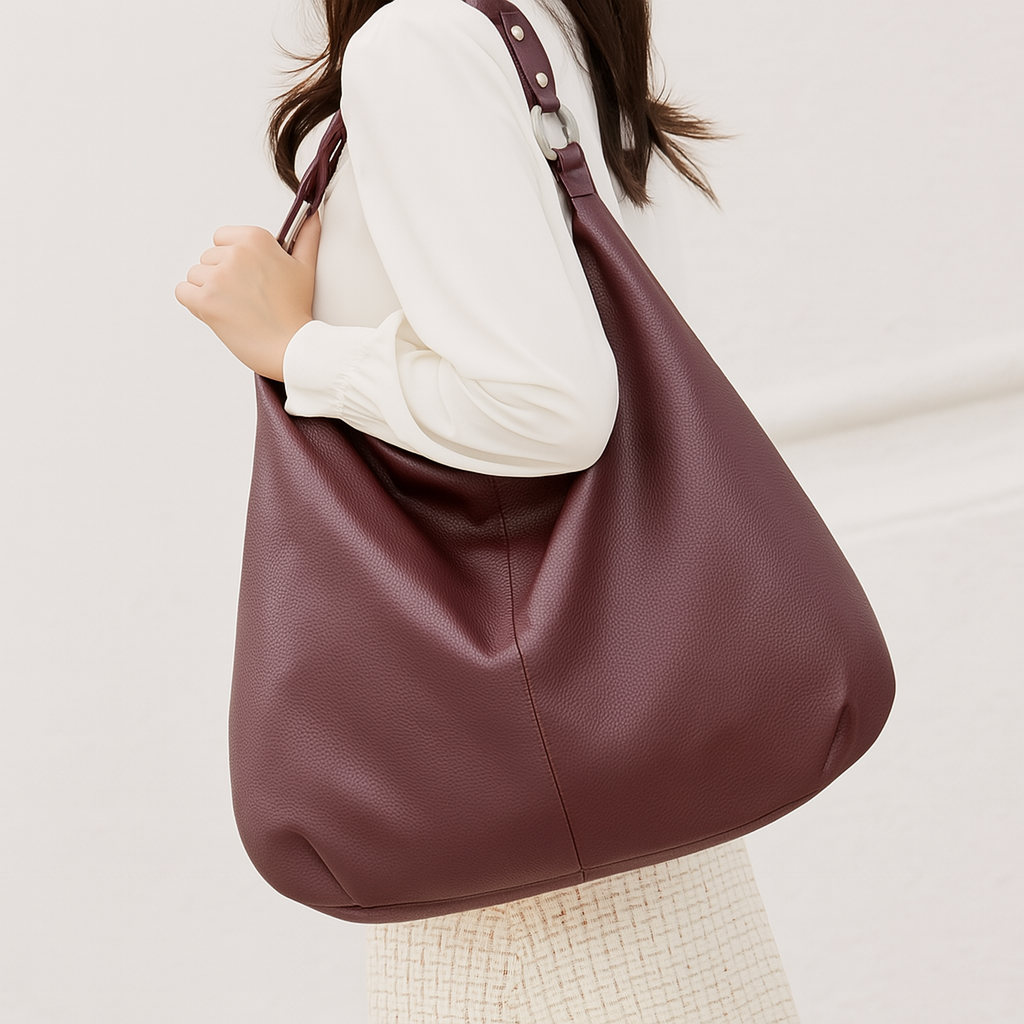 AURORA | Elegante bolso bandolera en piel vegetal
