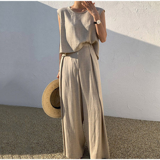 Vestido de dos piezas de lino | Kory