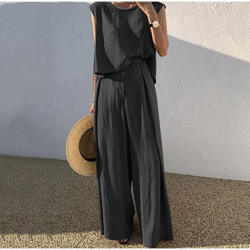 Vestido de dos piezas de lino | Kory