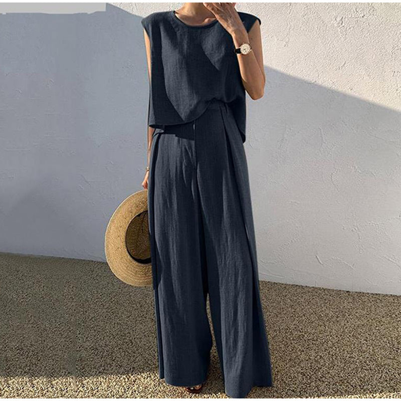 Vestido de dos piezas de lino | Kory