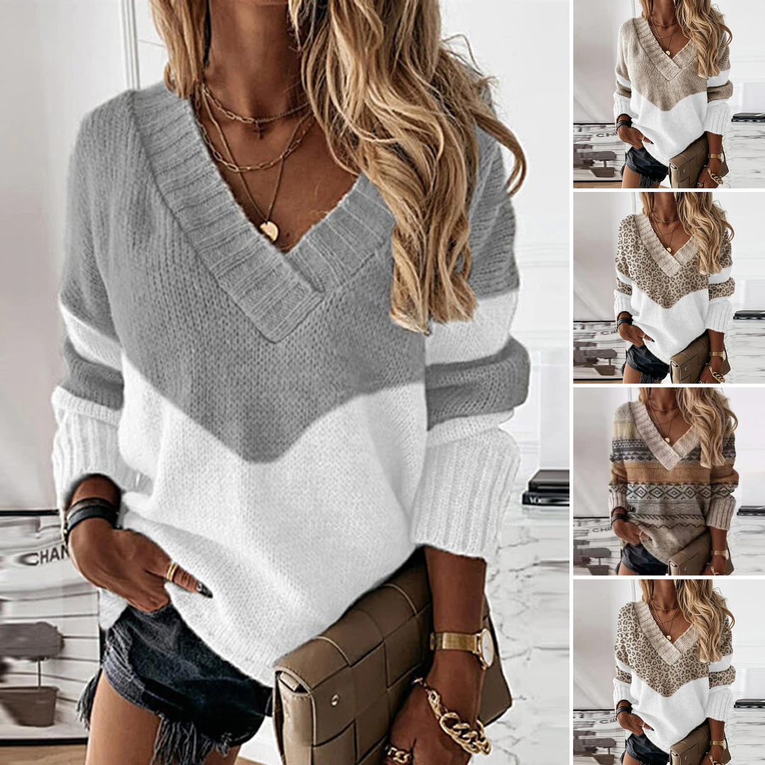 Finley - Elegante jersey de punto para mujer