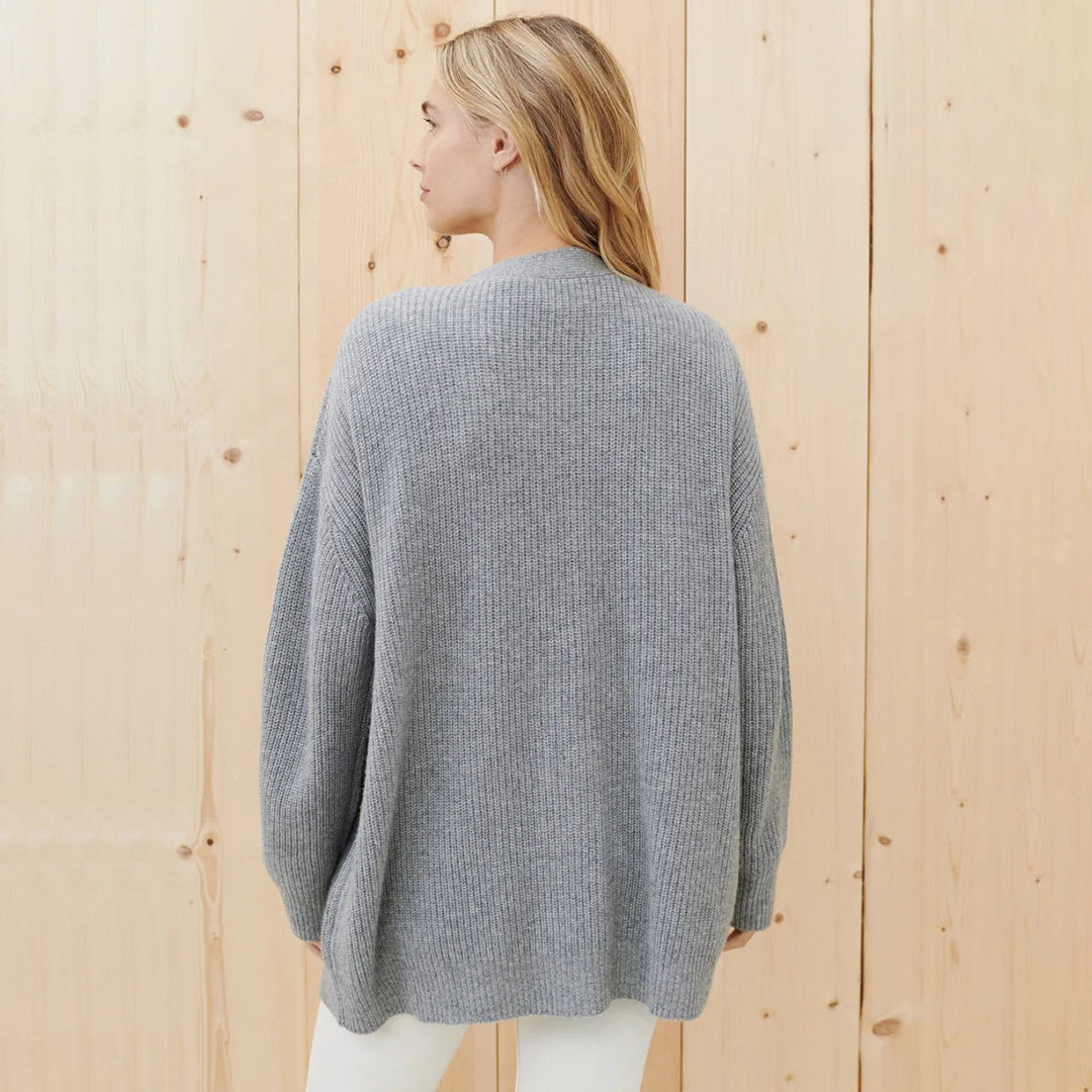 Chaqueta de punto oversize