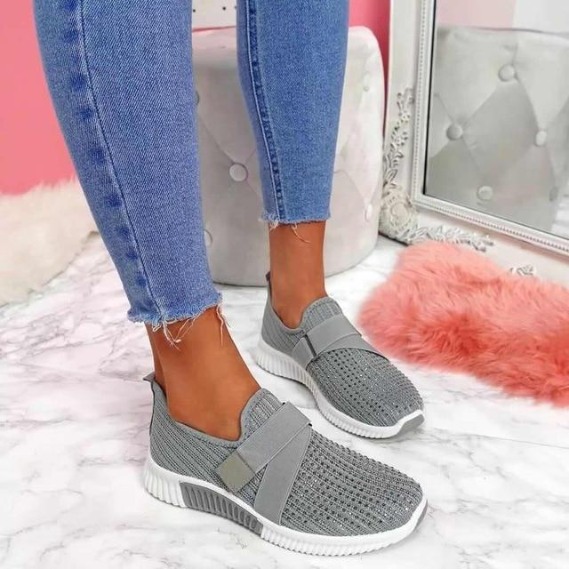 Zapatillas con velcro para mujer - Mejora tu postura
