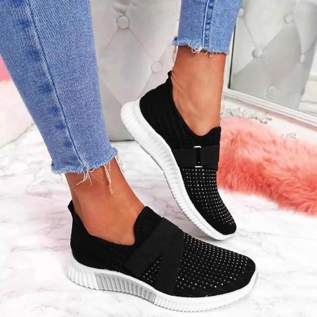 Zapatillas con velcro para mujer - Mejora tu postura