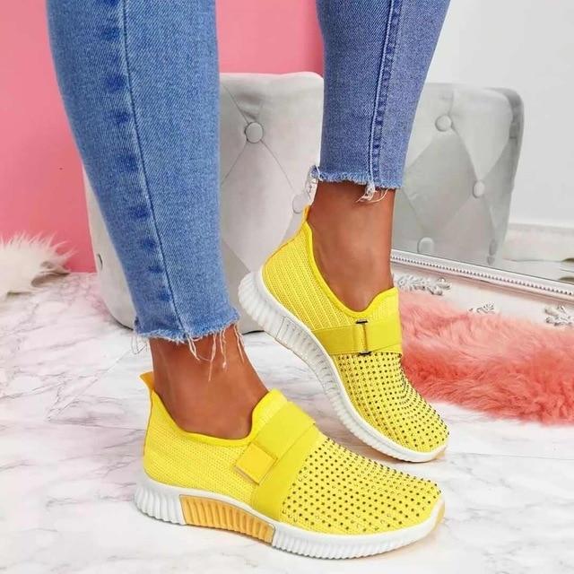 Zapatillas con velcro para mujer - Mejora tu postura