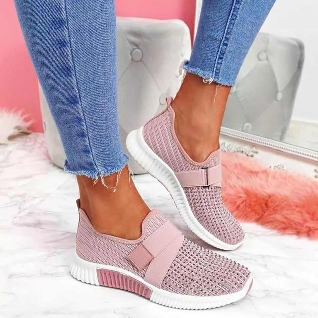 Zapatillas con velcro para mujer - Mejora tu postura