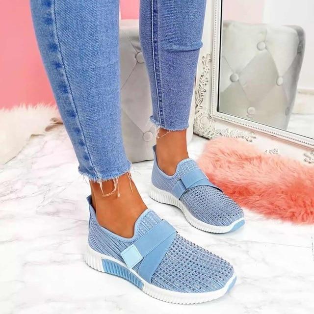 Zapatillas con velcro para mujer - Mejora tu postura