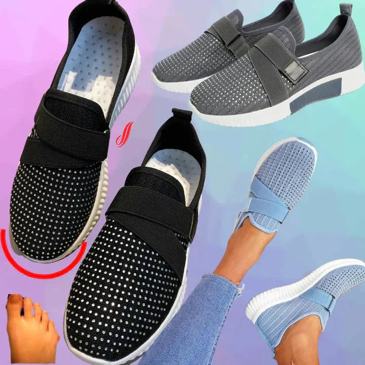Zapatillas con velcro para mujer - Mejora tu postura