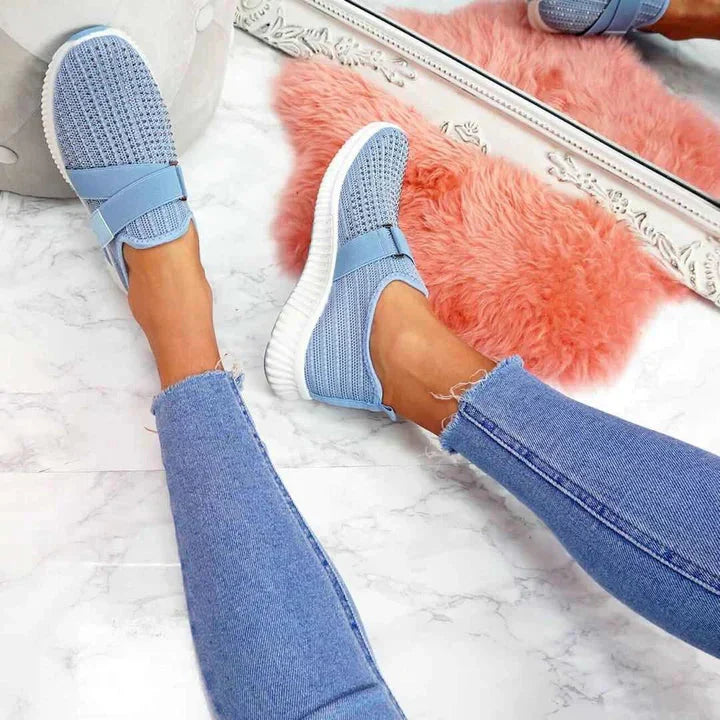 Zapatillas con velcro para mujer - Mejora tu postura