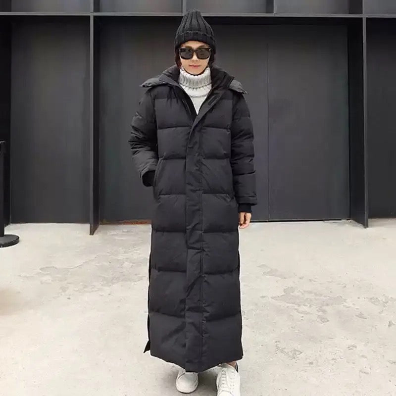 Abrigo de invierno elegante y cortaviento para mujer