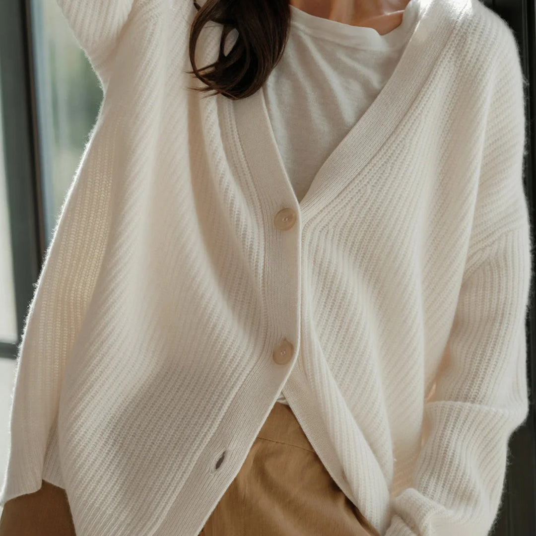 Chaqueta de punto oversize