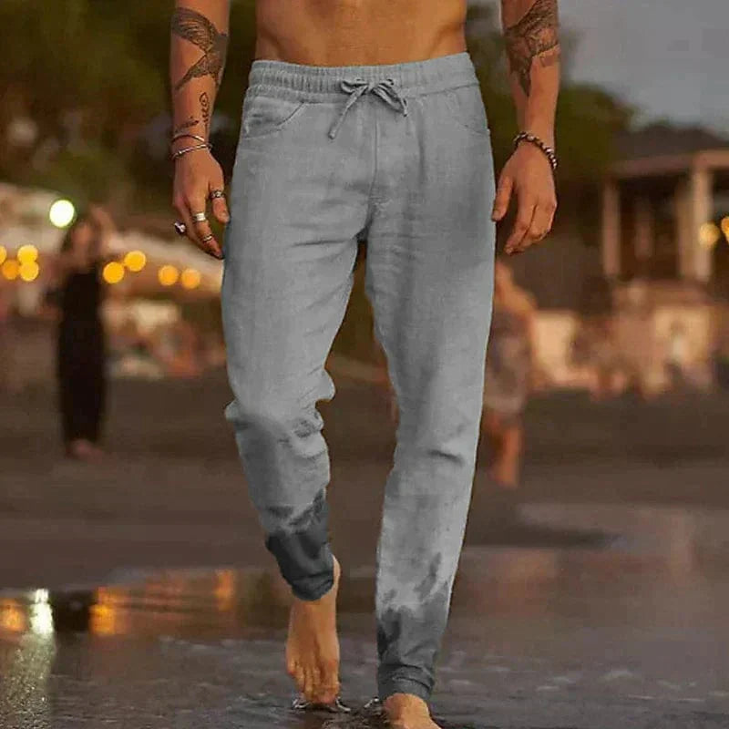 LUCIAN | PANTALÓN CASUAL DE LINO