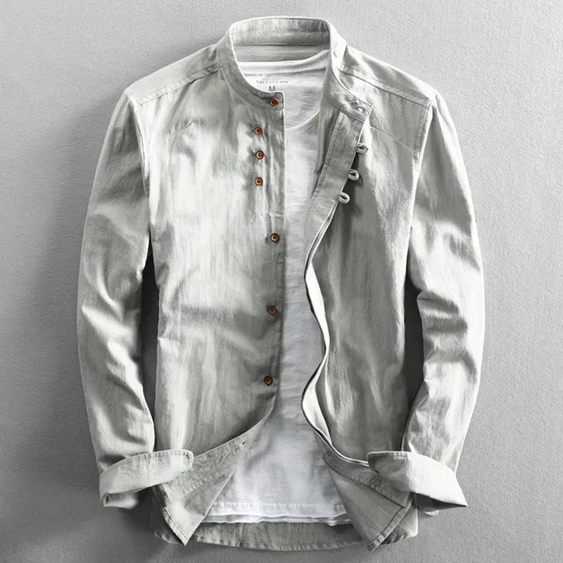 Camisa japonesa para hombre
