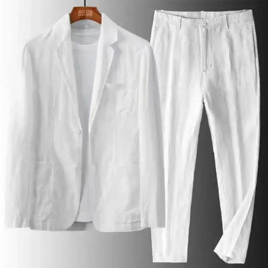 Traje de lino | Lujoso tejido de lino para hombre