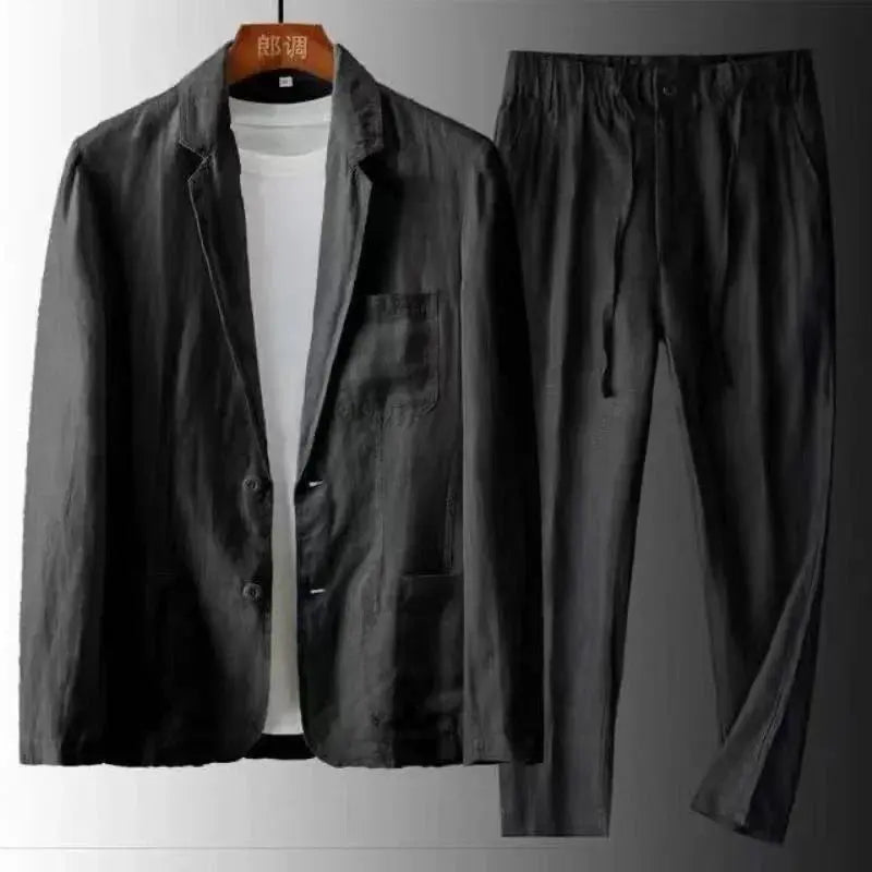 Traje de lino | Lujoso tejido de lino para hombre