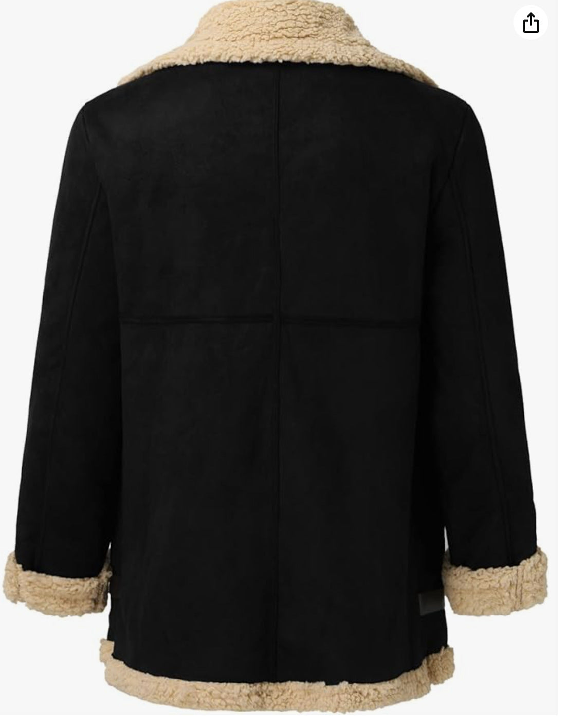 Chaqueta con cremallera y solapas para hombre