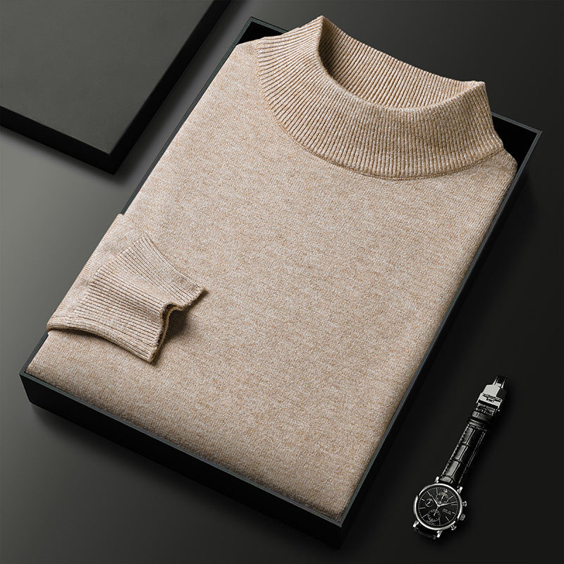 Ryan | Jersey de punto de invierno con medio cuello alzado