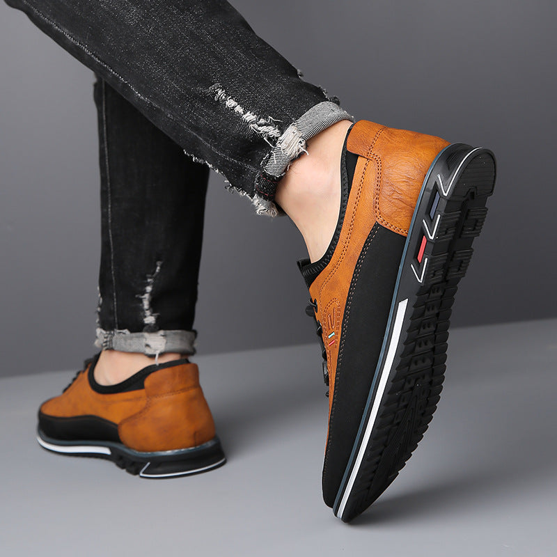 Zapatos casuales de piel vegana hechos a mano