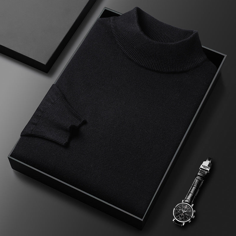 Ryan | Jersey de punto de invierno con medio cuello alzado