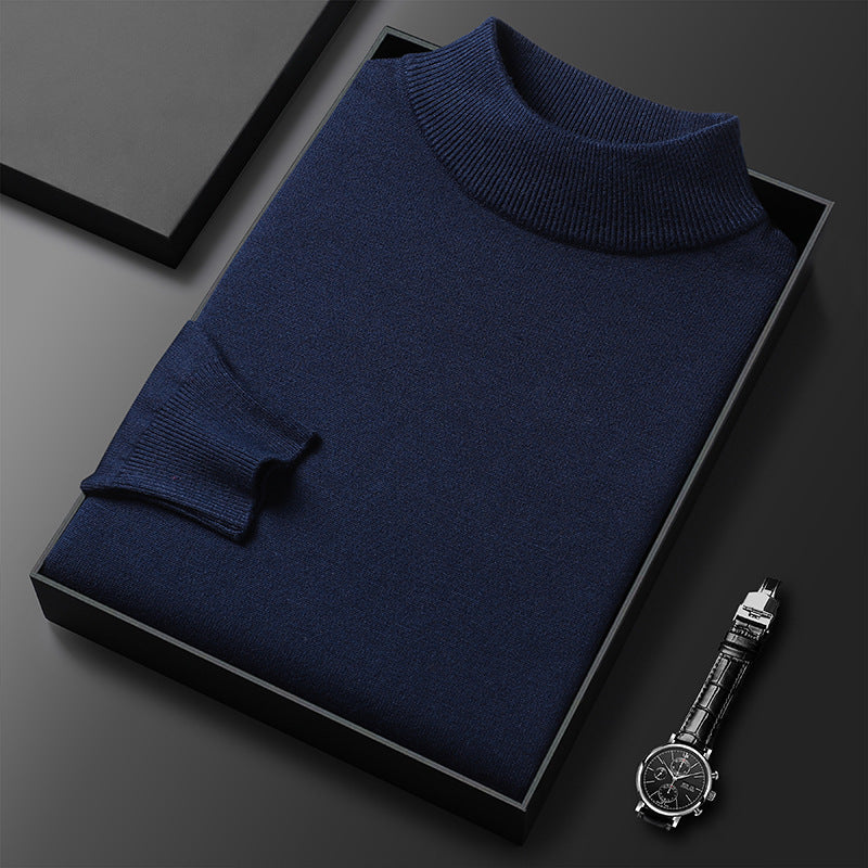 Ryan | Jersey de punto de invierno con medio cuello alzado