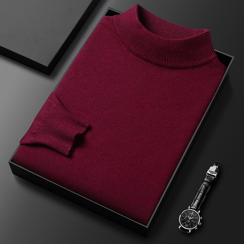 Ryan | Jersey de punto de invierno con medio cuello alzado